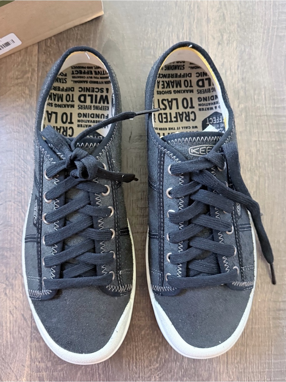 NWT Keen Eldon Harvest Sneaker | Black/Silver Birch | Size: 10.5 - Picture 3 of 10